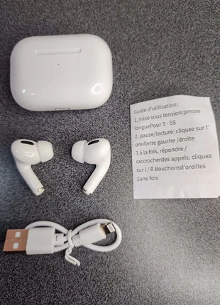 NEUF! Ecouteurs sans fil bluetooth Iphone Android, brand: air pro, condition: New with tags, €14.00, €15.40 includes Buyer Protection Pro