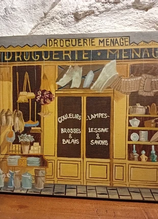 Tableau signé curiosité, brand: Curiosité, condition: Very good, €37.00, €39.55 includes Buyer Protection