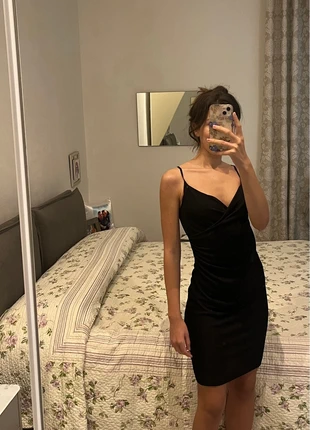 Vestito - nero - corto - Donna - XS - H&M, brand: H&M, condizioni: Ottime, taglia: XS / IT 38 / EU 34, €7.00, €8.05 include la Protezione acquisti