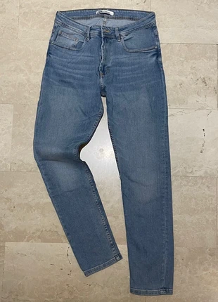 ZARA Men’s Slim Fit Stretch Jeans EU 42 – Blue Denim Pants - 98% Cotton, marque: Zara, état: Très bon état, taille: W38 | FR 48, 9,00 €, 10,15 € Protection acheteurs incluse