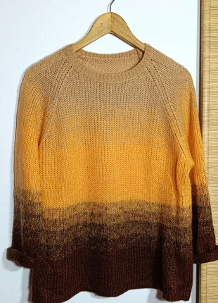 Pull femme tricot main orange taille Xl, marca: Fait Main, estado: Muito bom, tamanho: XL / 42 / 14, €12.00, €13.30 inclui Proteção do Comprador Pro