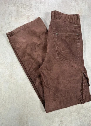 Pantalon Vintage En Velours Côtelé / Corduroy Engine brun cargo ample taille 16, marque: Vintage Dressing, état: Très bon état, taille: XS / 34 / 6, 10,00 €, 11,20 € Protection acheteurs (Pro) incluse