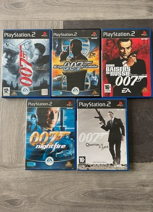 Lot de 5 jeux 007James Bond sur PlayStation 2, condition: Good, €60.00, €63.70 includes Buyer Protection