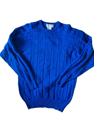 Clan Douglas Made in Scotland cashmere sweater electric blue 💙, marque: Scotland, état: Très bon état, taille: XL, 55,00 €, 58,45 € Protection acheteurs incluse