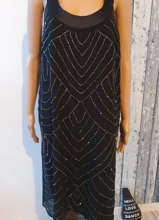 Jurk 44/46 MS mode, marque: M&S Mode, état: Très bon état, taille: XXXL / 46 / 18, 7,95 €, 9,05 € Protection acheteurs incluse