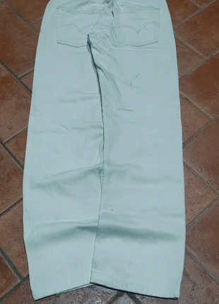 White Y2k Women Jeans 501 Levi's, marca: Levi's, estado: Muito bom, tamanho: XXXS / 30 / 2, €18.00, €19.60 inclui Proteção do Comprador