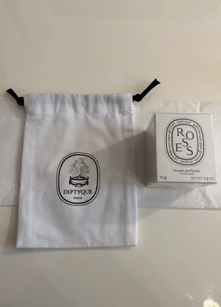 Coffret Diptyque – Bougie Roses + Pochon Officiel (Neuf), marca: Diptyque, estado: Nuevo con etiquetas, 44,90 €, 47,85 € Protección al comprador incluida