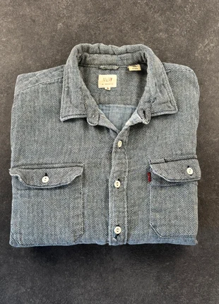 Chemise flanelle Levi's Gris Taille Petit XL Enfant, marque: Levi's, état: Très bon état, taille: XL, 34,99 €, 37,44 € Protection acheteurs incluse