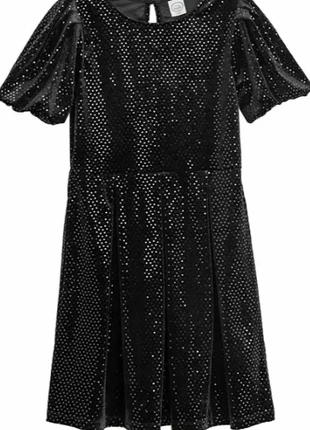 Robe en velours noir, marque: Cool Club, état: Neuf avec étiquette, taille: 14 ans / 164 cm, 12,00 €, 13,30 € Protection acheteurs incluse