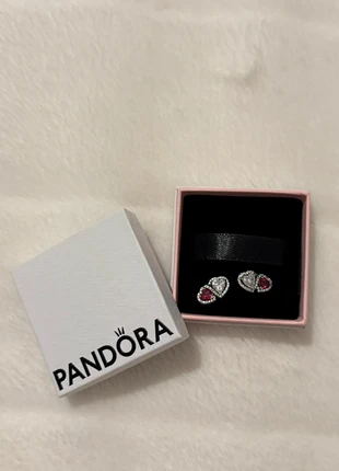 Halo hear stud earrings pandora, brand: Original, condition: New with tags, £50.00, £53.20 includes Buyer Protection