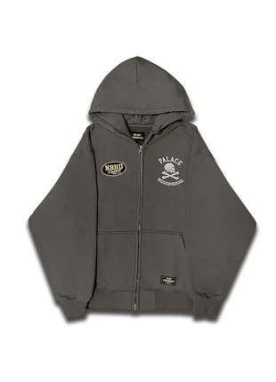 Palace neighborhood skull zip hoodie, marque: Palace, état: Très bon état, taille: M, 140,00 €, 147,70 € Protection acheteurs incluse