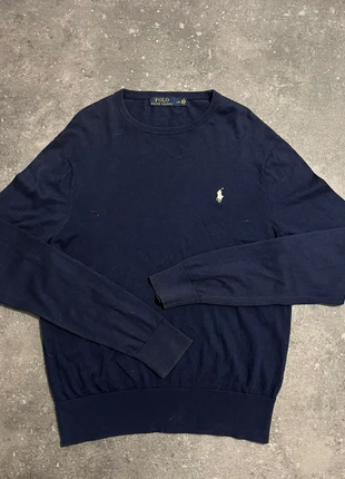 Pull fin Ralph Lauren – Col Rond – Taille L – Bleu Marine, marque: Ralph Lauren, état: Très bon état, taille: L, 27,00 €, 29,05 € Protection acheteurs incluse