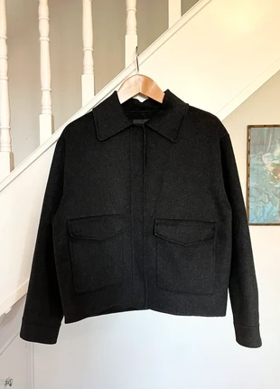 Massimo Dutti grey wool peacoat, brand: Massimo Dutti, condition: Very good, size: M / UK 12-14, £80.00, £84.70 includes Buyer Protection