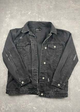 Veste en jean noire Stradivarius femme - Taille M, marca: Stradivarius, estado: Muito bom, tamanho: M / 38 / 10, €5.00, €5.95 inclui Proteção do Comprador