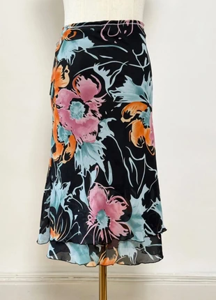 Jupe midi girly année 90 fleurs multicouleur XL, marke: Vintage Dressing, zustand: Sehr gut, größe: XL / 42 / 14, 5,00 €, 5,95 € beinhaltet Vinted-Käuferschutz Pro