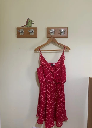 Vestido rojo H&M, marque: H&M, état: Très bon état, taille: L / 40 / 12, 3,99 €, 4,89 € Protection acheteurs incluse