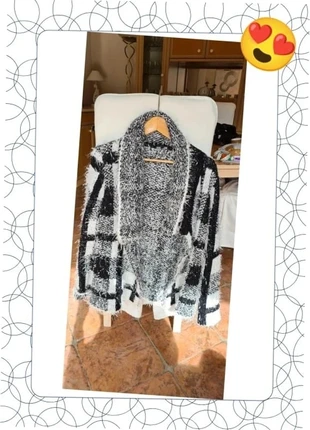 Gilet blanc et noir, marca: M&S Mode, estado: Novo sem etiquetas, tamanho: M / 38 / 10, €12.00, €13.30 inclui Proteção do Comprador