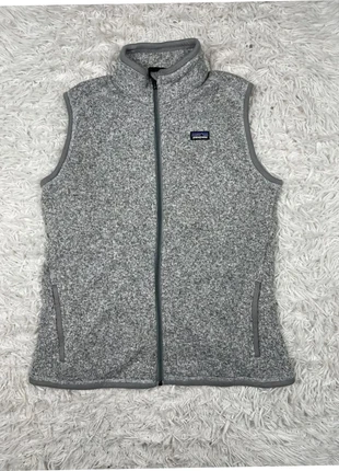 Gilet Patagonia gris sans manche avec intérieur polaire | Taille : L, marca: Patagonia, estado: Muito bom, tamanho: L / 40 / 12, €48.90, €52.05 inclui Proteção do Comprador