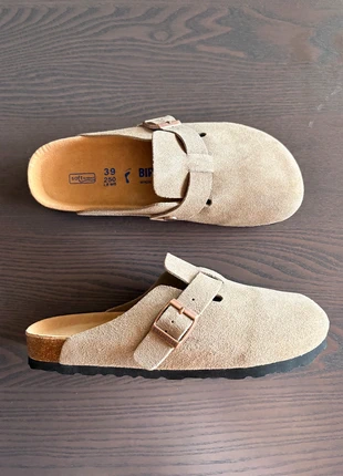 Birkenstock Boston Taupe Zuecos, marque: Birkenstock, état: Très bon état, taille: 39, 55,00 €, 58,45 € Protection acheteurs incluse