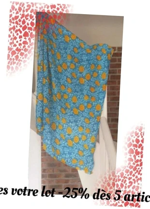 Grand paréo fleuri en coton, marca: Boutique Parisienne, estado: Muito bom, tamanho: Tamanho único, €6.99, €8.04 inclui Proteção do Comprador