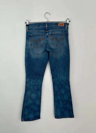 Jean Levi's Femme Bleu W26 | 524 Too Superlow Évasé | Taille 36 FR | Très Bon État NJ490, merk: Levi's, staat: Heel goed, maat: S / 36 / 8, € 11,00, € 12,25 inclusief Kopersbescherming Pro