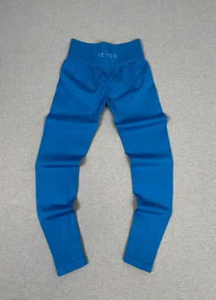 Legging de sport femme modèle Teveo scrunch bleu taille XS, marque: TEVEO, état: Très bon état, taille: XS / 34 / 6, 31,99 €, 34,29 € Protection acheteurs incluse