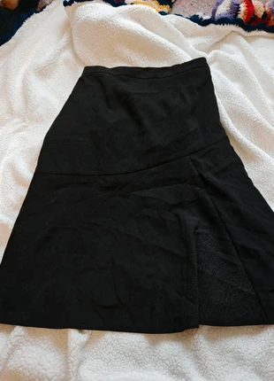 Jupe noir longue lolita gothique vintage Edwardien hippie rétro, brand: Damart, condizioni: Nuovo senza cartellino, taglia: XXL / IT 48 / EU 44, €5.00, €5.95 include la Protezione acquisti