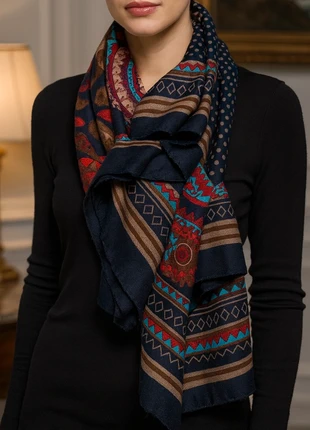 Superbe châle tube multicolore 🌺, marque: Boutique indépendante, état: Très bon état, 12,00 €, 13,30 € Protection acheteurs incluse