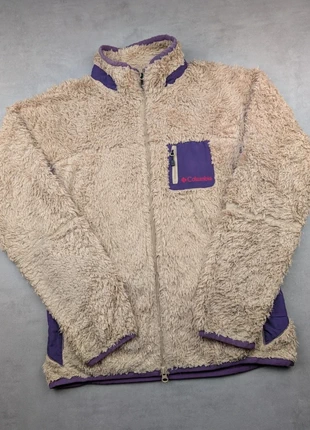Veste polaire Full Zip Columbia vintage | Beige et violet | Taille L Femmes, marke: Columbia, zustand: Sehr gut, größe: L / 40 / 12, 32,50 €, 34,83 € inklusive Vinted-Käuferschutz