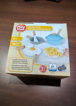 Complemento set de cocina para niños de madera, marque: Set, état: Neuf sans étiquette, taille: Taille unique, 5,50 €, 6,48 € Protection acheteurs incluse