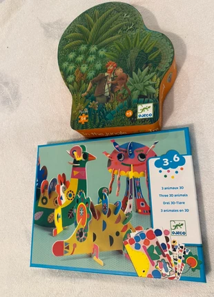 Lot de 2 jeux Djecco 3-6 ans et 5 ans, brand: Djeco, condizioni: Nuovo senza cartellino, taglia: 5 anni / 110 cm, €15.00, €16.45 include la Protezione acquisti