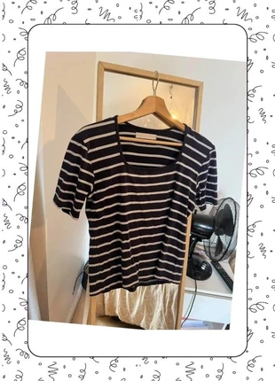 Marinière manche courte, brand: Vintage, condition: Very good, size: M / 38 / 10, €8.00, €9.10 includes Buyer Protection