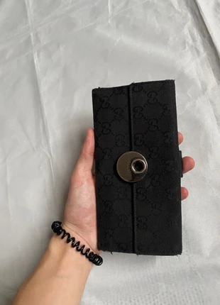 Gucci GG canvas vintage wallet black monogram, brand: Gucci, condizioni: Ottime, €59.99, €63.69 include la Protezione acquisti