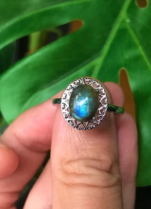 Bague labradorite, brand: labradorite, condition: Very good, size: Adjustable, €14.00, €15.40 includes Buyer Protection