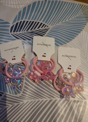 Lot 6 élastiques cheveux, état: Neuf avec étiquette, 1,50 €, 2,28 € Protection acheteurs incluse