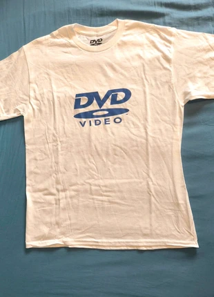 T-shirt DVD Video blanc Logo imprimé sur l’avant Taille L, brand: DVD, condition: New without tags, size: L, €17.99, €19.59 includes Buyer Protection