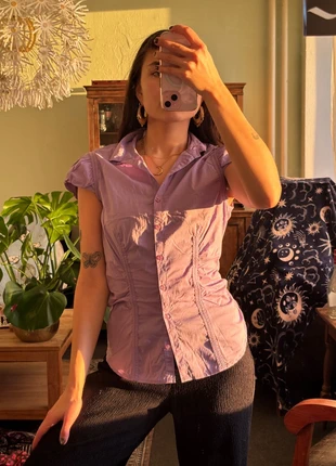 vintage bloes, merk: Vintage, staat: Heel goed, maat: M / 38 / 10, € 12,00, € 13,30 inclusief Kopersbescherming