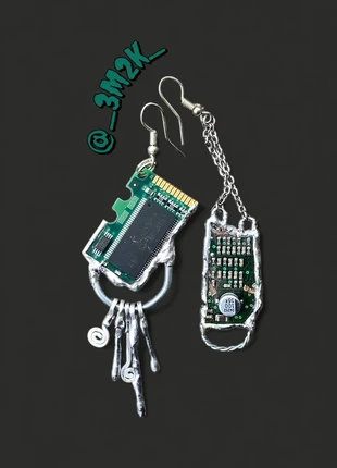 Orecchini circuiti pc, marque: Rave, état: Neuf avec étiquette, 15,00 €, 16,45 € Protection acheteurs incluse