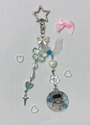 Gojo Satoru Keychain, marque: Fait Main, état: Neuf avec étiquette, 6,00 €, 7,00 € Protection acheteurs incluse