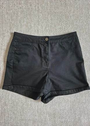 Papaya Black Denim Shorts Women’s Size 12 High Waist Casual Summer Wear, brand: Papaya, condition: Very good, size: M / UK 12-14, £3.45, £4.32 includes Buyer Protection