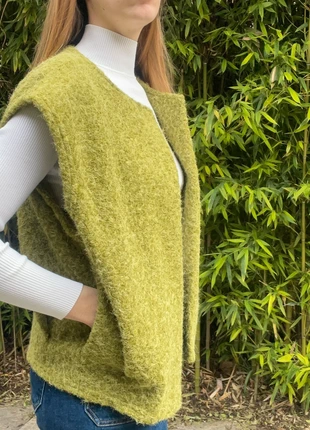 Veste sans manches verte – chaude & tendance hiver - taille unique, marca: BY COCO, estado: Muito bom, tamanho: Tamanho único, €19.00, €20.65 inclui Proteção do Comprador