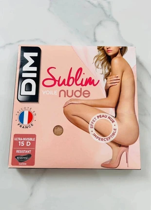 Bas collant Dim Sublim Nude Taille 4 Neuf 15 D, brand: DIM, condizioni: Nuovo con cartellino, taglia: XL / IT 46 / EU 42, €7.99, €9.09 include la Protezione acquisti Pro