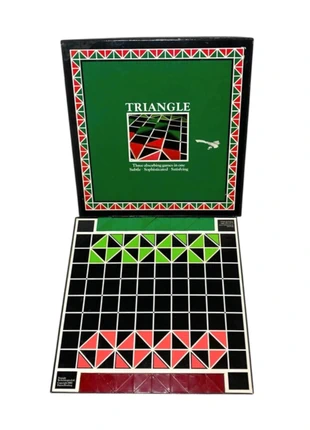 Vintage Triangle Board Game by James Upton – Three Games in One Complete Set - Xmas Sale 🔥, brand: James upton ltd, condition: Very good, £6.30, £7.32 includes Buyer Protection Pro