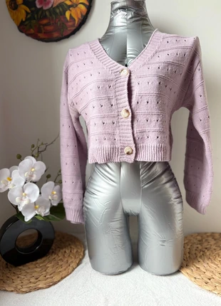 🫶🏼 Gilet court pour femme - couleur Lila, marke: Shein, zustand: Gut, größe: M / 38 / 10, 9,99 €, 11,19 € inklusive Vinted-Käuferschutz