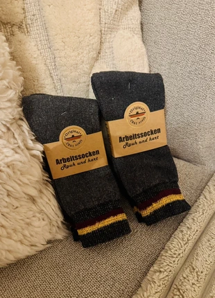 Warme sokken winter wollig kerst uniseks, merk: Winter, staat: Nieuw met prijskaartje, maat: M | 43–46, € 4,00, € 4,90 inclusief Kopersbescherming