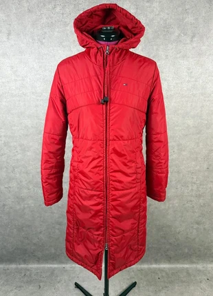 très belle Doudoune longue avec capuche Femme Tommy Hilfiger S rouge - 968, marque: Tommy Hilfiger, état: Très bon état, taille: S / 36 / 8, 49,00 €, 52,15 € Protection acheteurs incluse