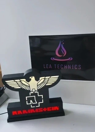 Rammstein lightbox led, marque: Rammstein, état: Neuf avec étiquette, 20,00 €, 21,70 € Protection acheteurs incluse