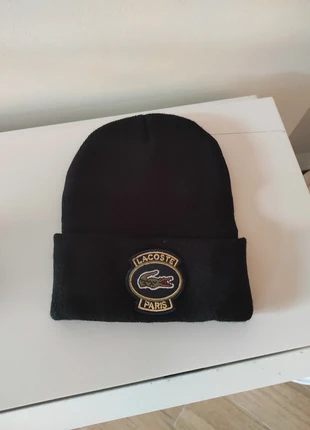 Berretto Lacoste nero, brand: Lacoste, condizioni: Nuovo senza cartellino, taglia: Taglia unica, €18.00, €19.60 include la Protezione acquisti