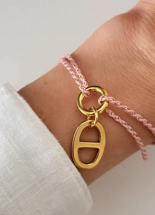 Bracelet acier inoxydable doré ajustable, marke: Boutique Parisienne, zustand: Sehr gut, 9,00 €, 10,15 € beinhaltet Vinted-Käuferschutz Pro