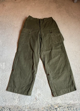Swedish M59 Field Trousers (Adjustable Waist - Loose Leg, marque: Army, état: Bon état, taille: W33 | FR 42, 80,00 €, 84,70 € Protection acheteurs incluse